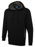 UC517 Two Tone Hooded Sweatshirt