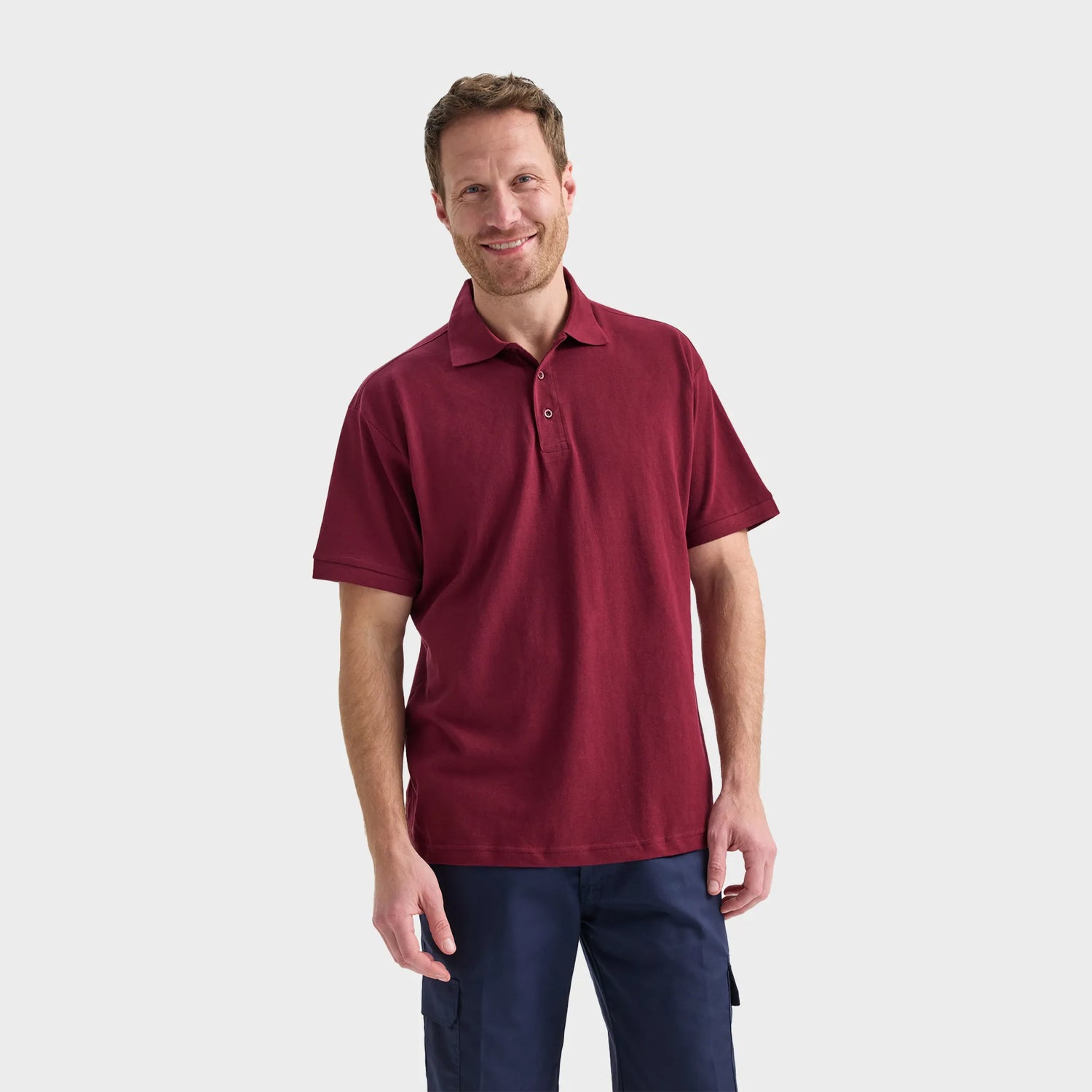 UC114 Mens Active Cotton Polo Shirt