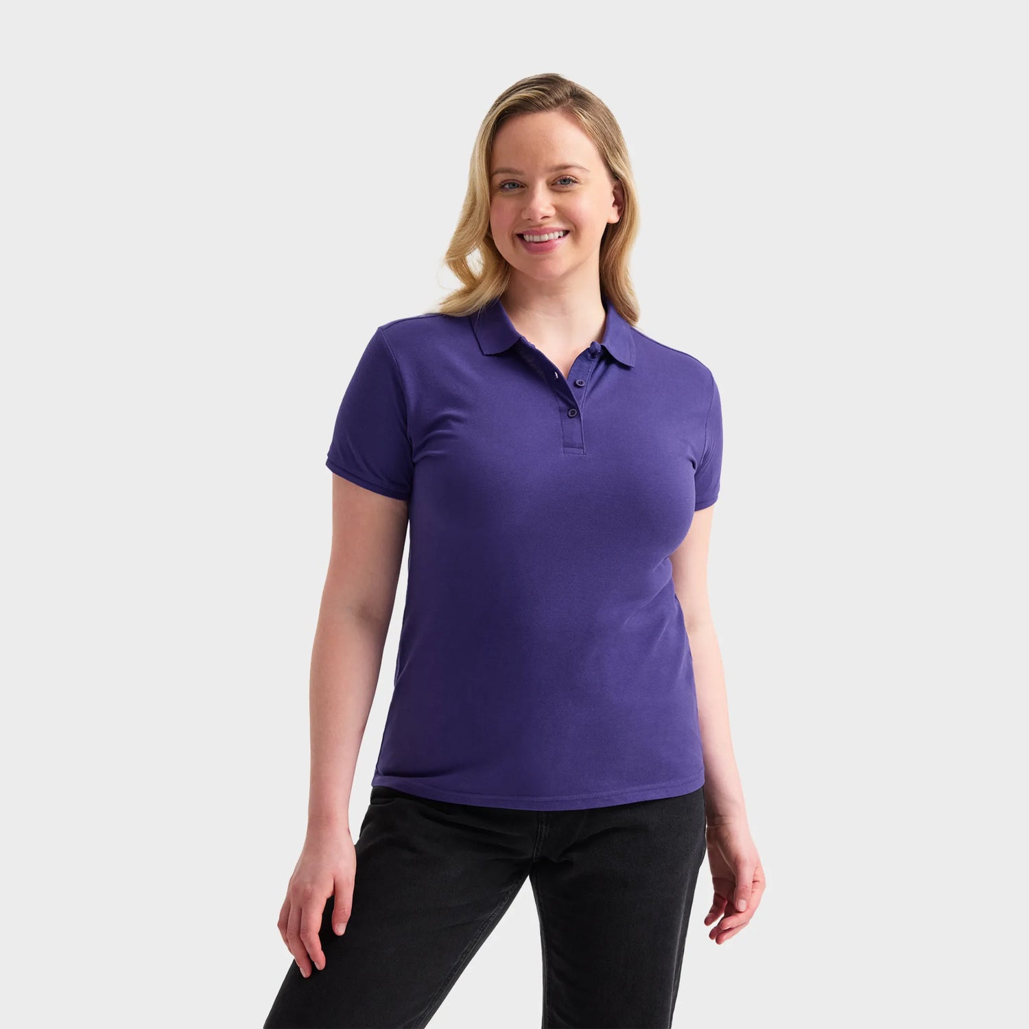 UC115 Ladies Active Cotton Polo Shirt