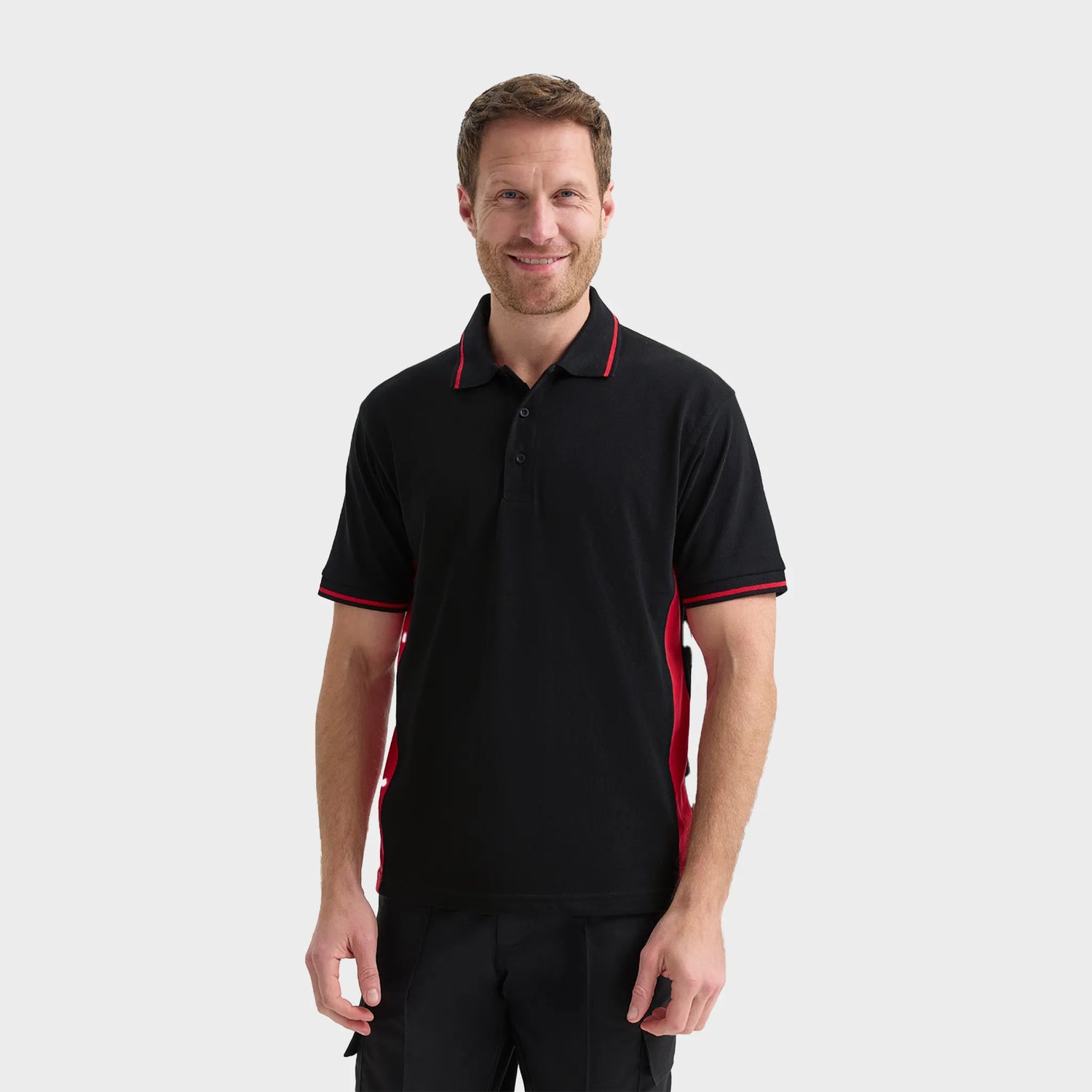 UC117 Two Tone Polo Shirt