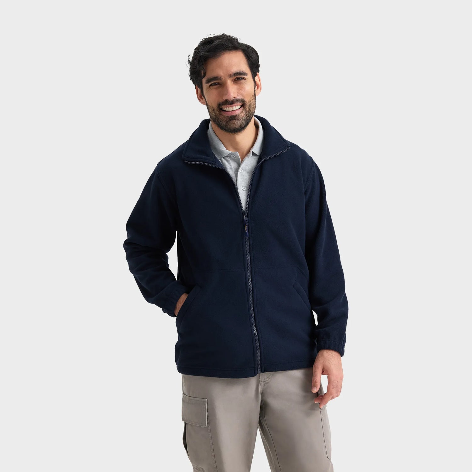 UC601 Heavyweight Full Zip Fleece Jacket
