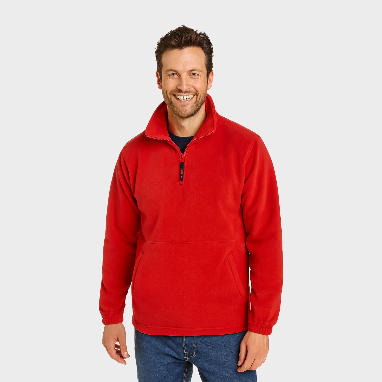 UC602 Classic 1/4 Zip Fleece Jumper
