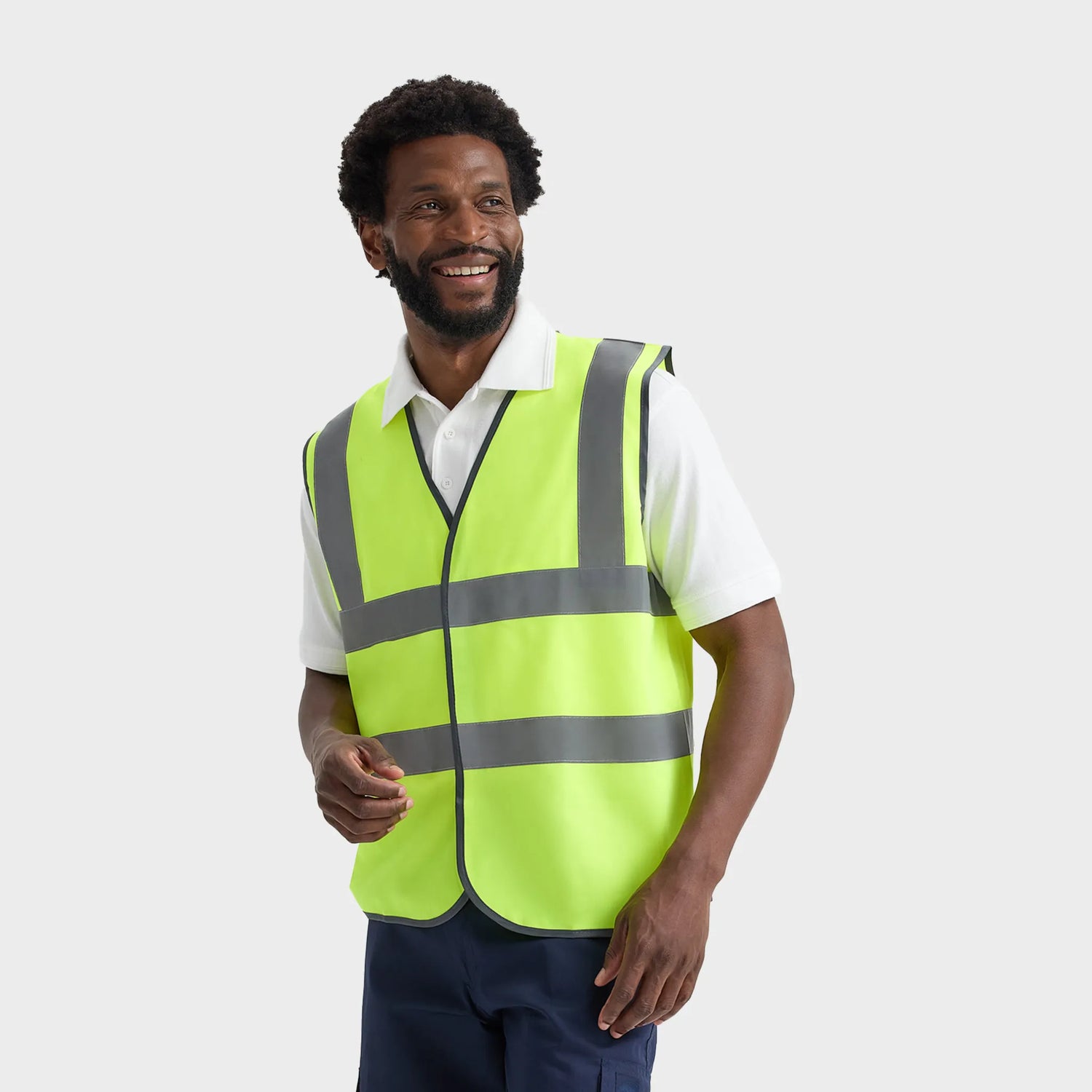 UC801 Short Sleeve Hi Vis Safety Waistcoat