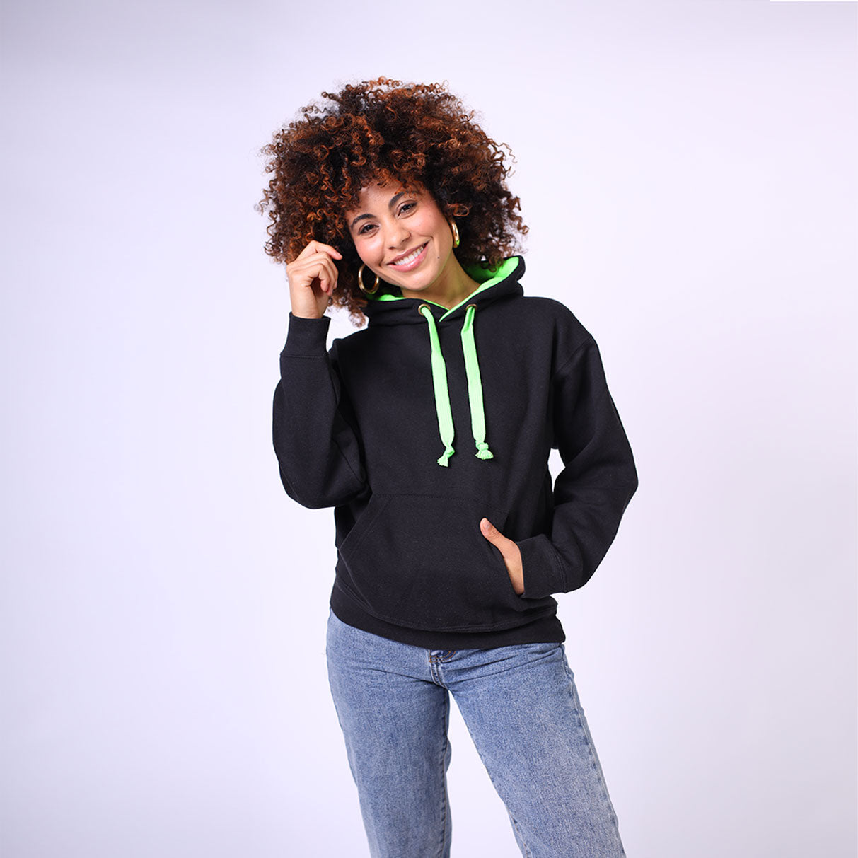 W73 Eclipse Premium Contrast Hoodie